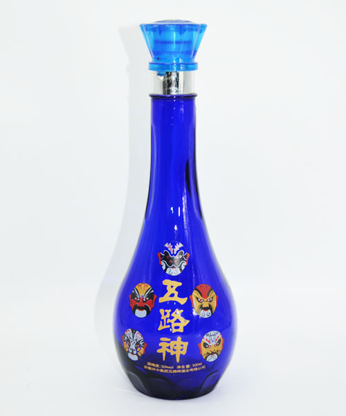蓝酒瓶 004  